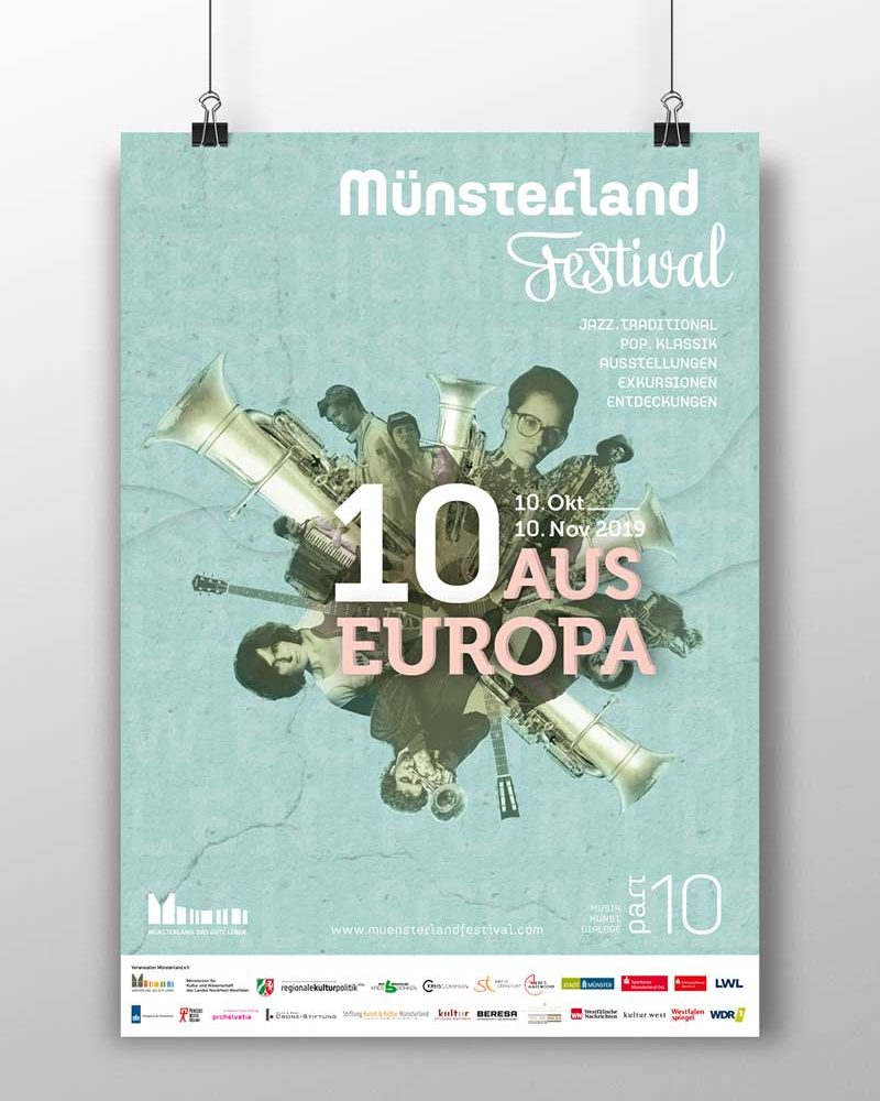 Münsterlandfestival Plakat Design